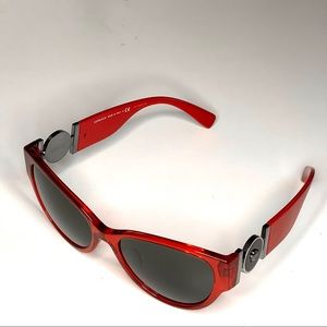 NWT Versace Sunglasses. Color Red.